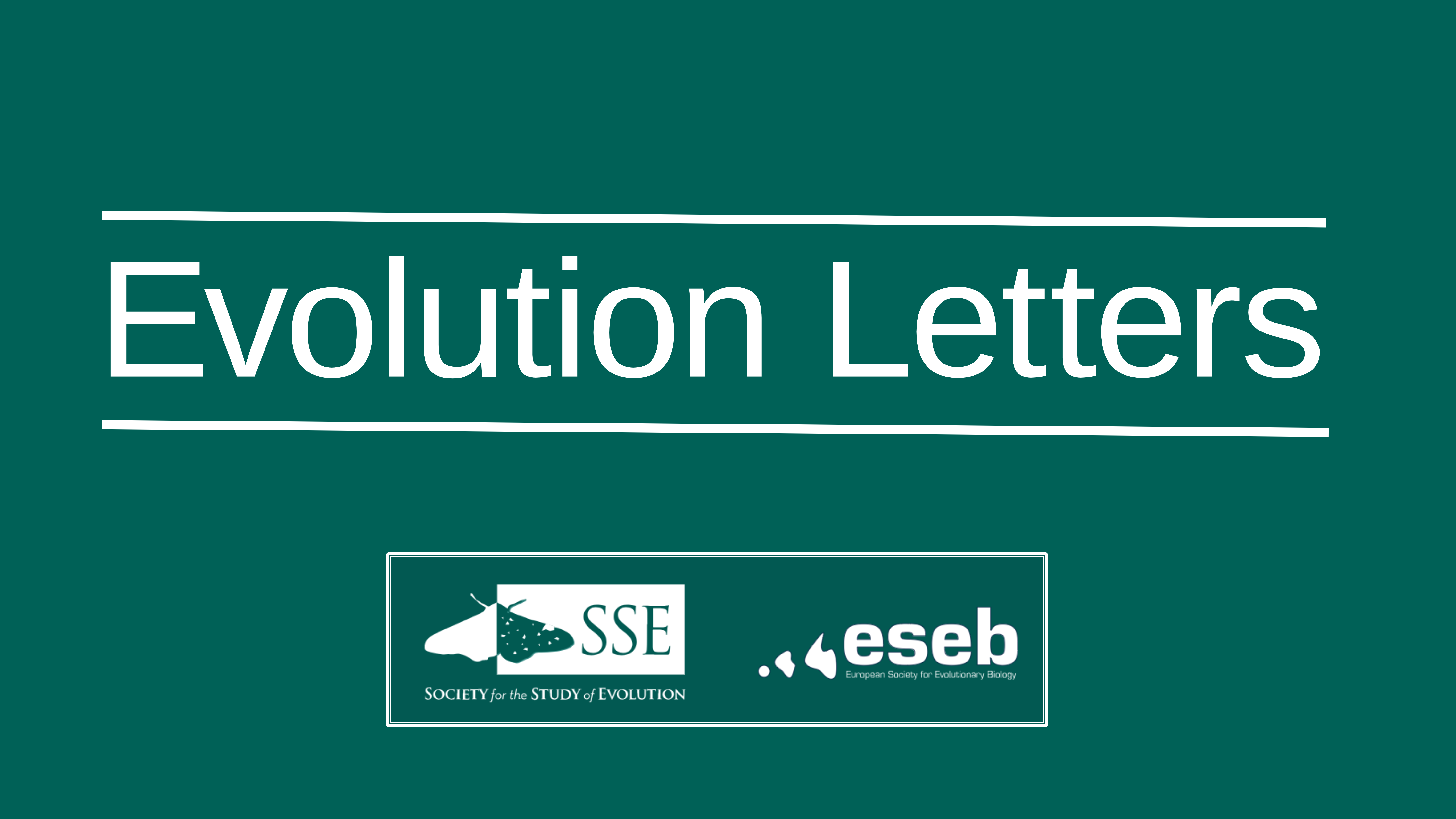 Evolution Letters